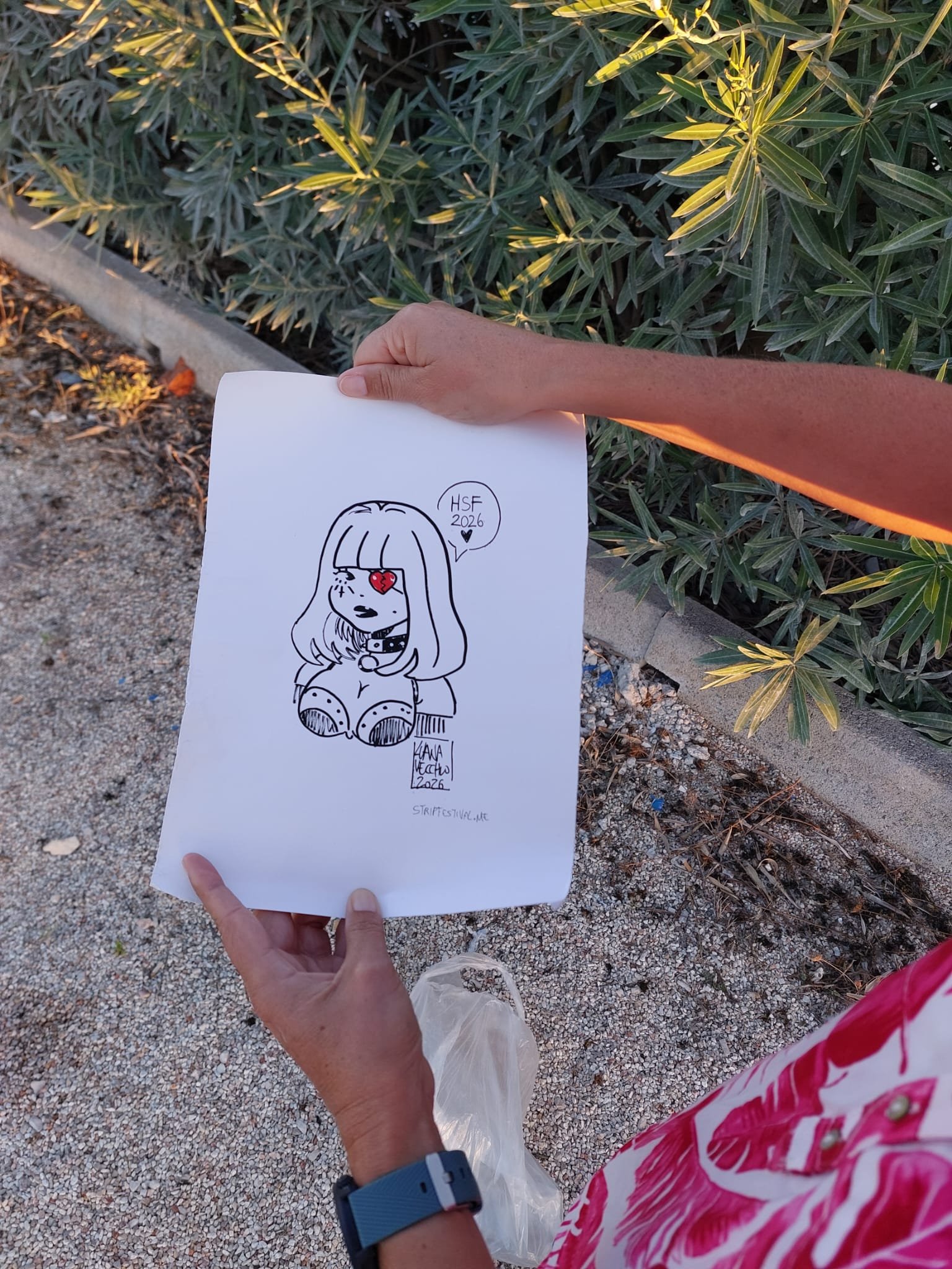 luana drawing